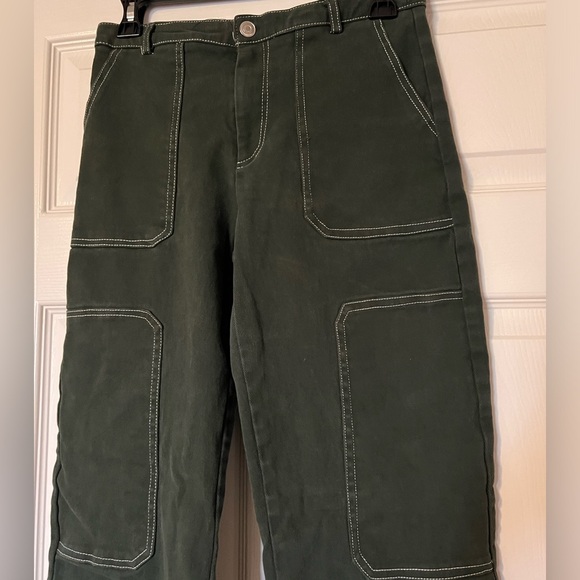 Edit By Nine Hunter Green Jeans size Small - Picture 6 of 10